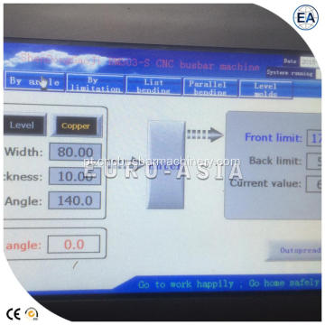 Máquina de processamento de barramentos CNC